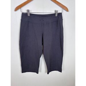 Prana‎ Capri Yoga Pants Athletic Workout Cropped Leggings Gray XS -READ
